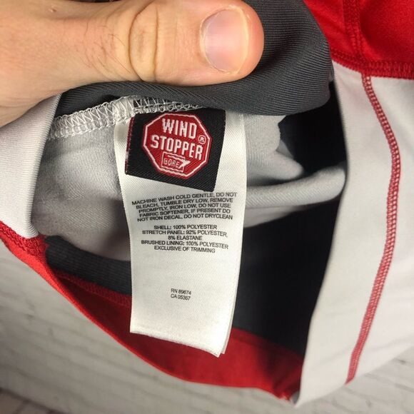 Mountain HardWear Red WindStopper Tech Jacket Women's Sz Medium - Picture 8 of 10